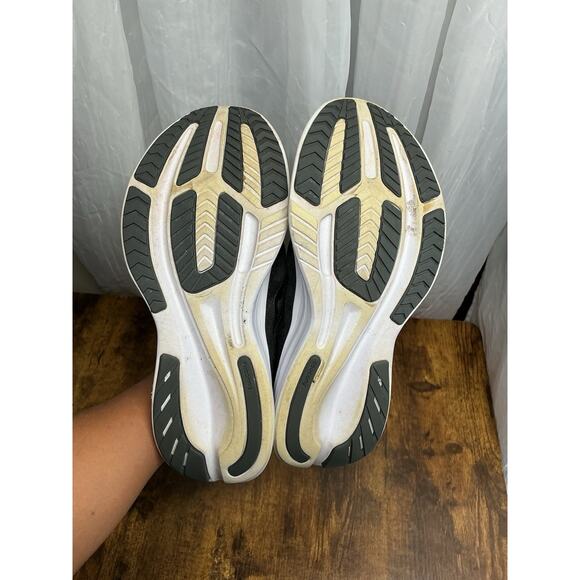 Saucony Running Shoes Womens Size 8 Wide Black White Ride 15 Sneakers S10730-05 - Picture 7 of 11